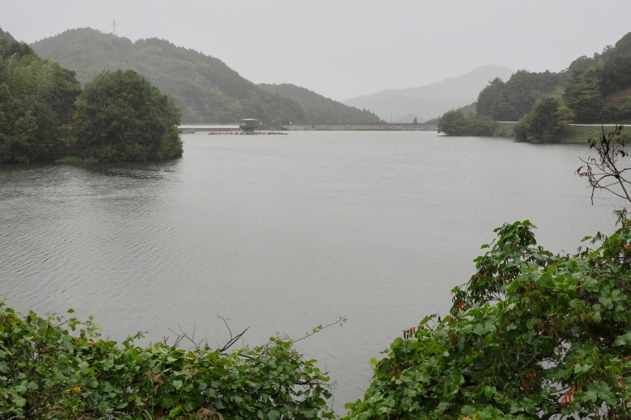 石井ダム 山口県柳井 水辺遍路