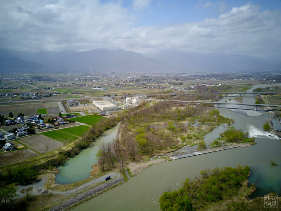 御宝田遊水池（長野県安曇野） - 水辺遍路