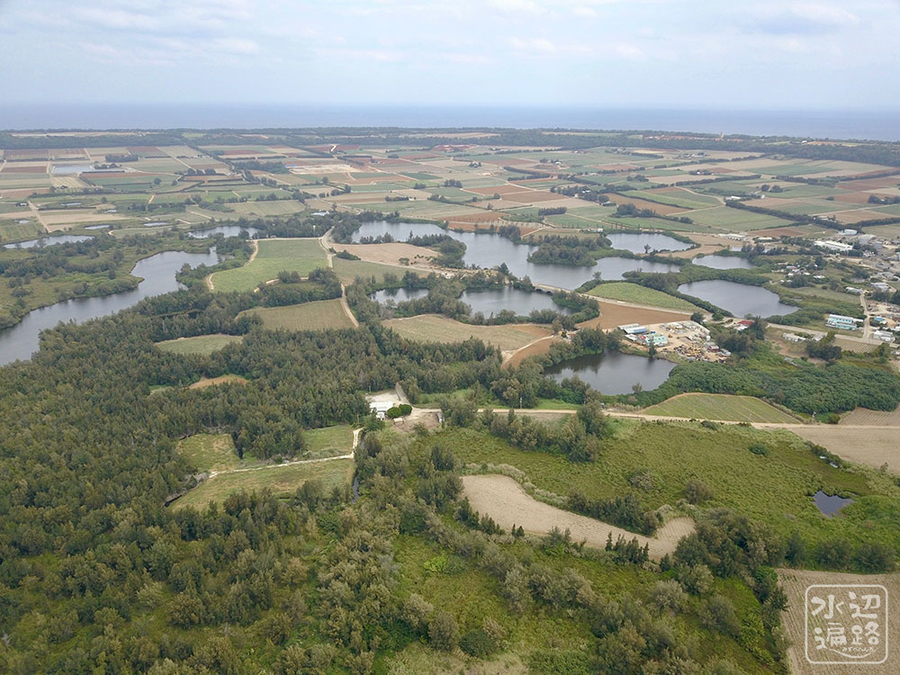 栄太郎池 沖縄県南大東 水辺遍路