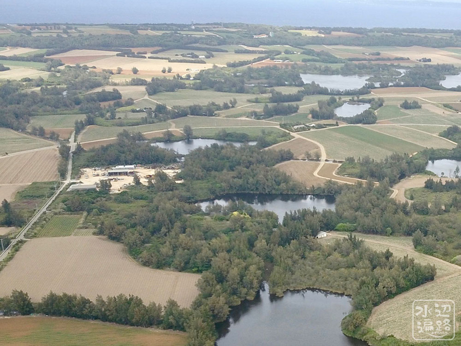 見晴池 沖縄県南大東 水辺遍路