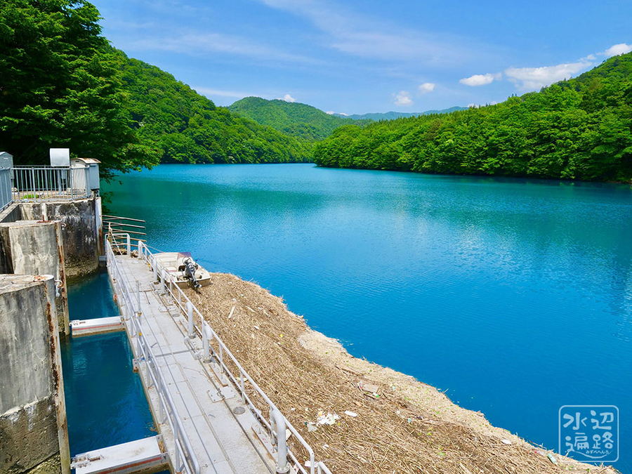 夏瀬ダム 秋田県仙北 水辺遍路