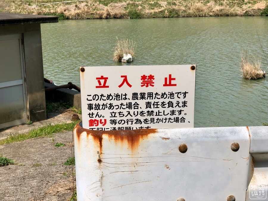 外用 ポリ池 山田ほ場の池（仮称）（長崎県壱岐） - 水辺遍路