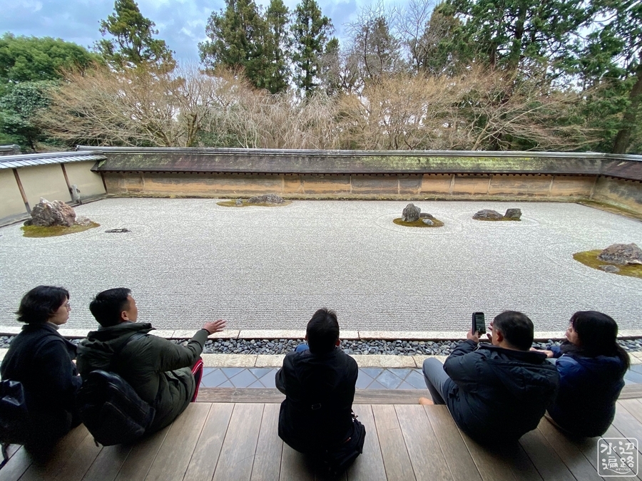 龍安寺の石庭 京都府京都 水辺遍路