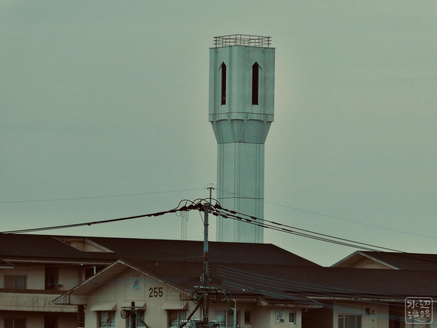 宮崎市営住宅 自由ヶ丘団地の給水塔 宮崎県宮崎 水辺遍路 宮崎市営住宅 自由ヶ丘団地の給水塔 宮崎県宮崎 水辺遍路