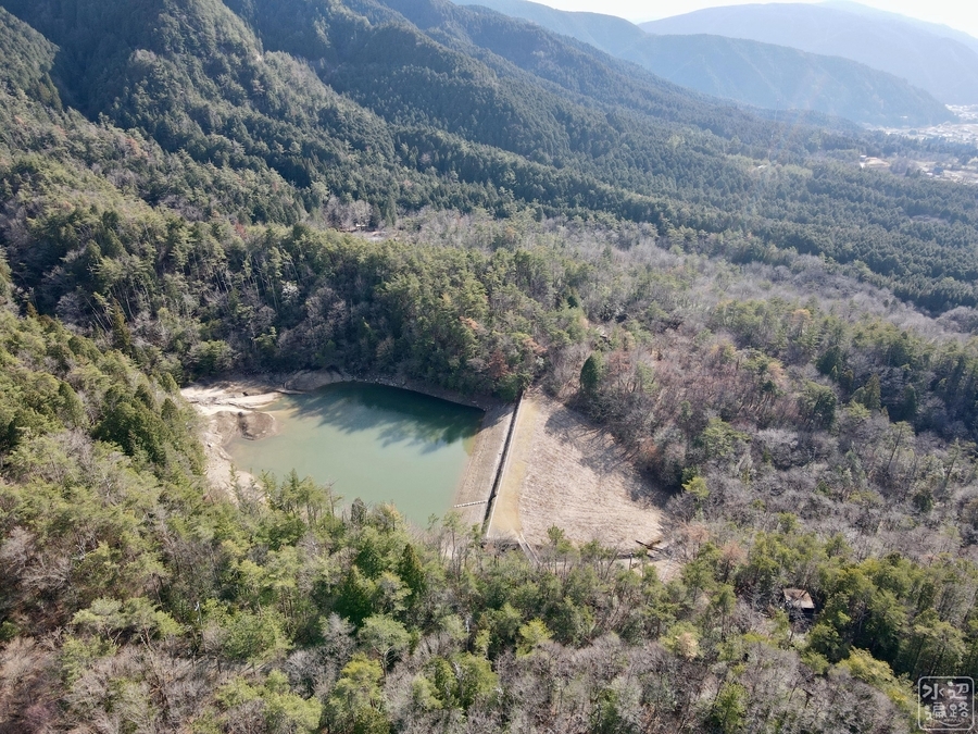 洗井沢溜池（岐阜県中津川） 水辺遍路