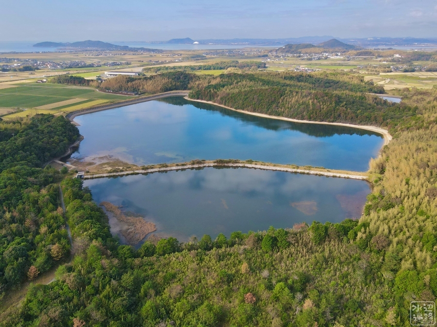 外屋池 山口県山口 水辺遍路 外屋池 山口県山口 水辺遍路