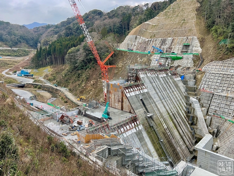 波積ダム（島根県江津） - 水辺遍路