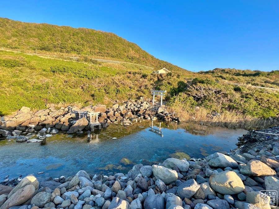 宝倉水天宮の河童池（仮称）（長崎県生月島） - 水辺遍路