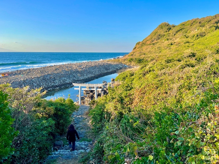 宝倉水天宮の河童池（仮称）（長崎県生月島） - 水辺遍路