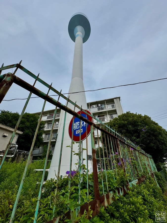 本羽田団地給水塔（東京都大田） - 水辺遍路