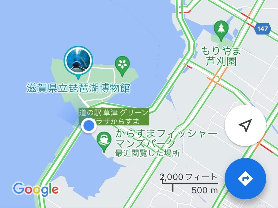 津田江内湖（滋賀県草津） - 水辺遍路