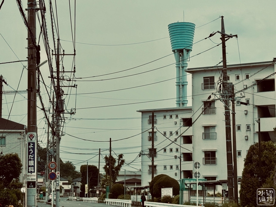 シラコバト団地給水塔(埼玉県上尾) - 水辺遍路