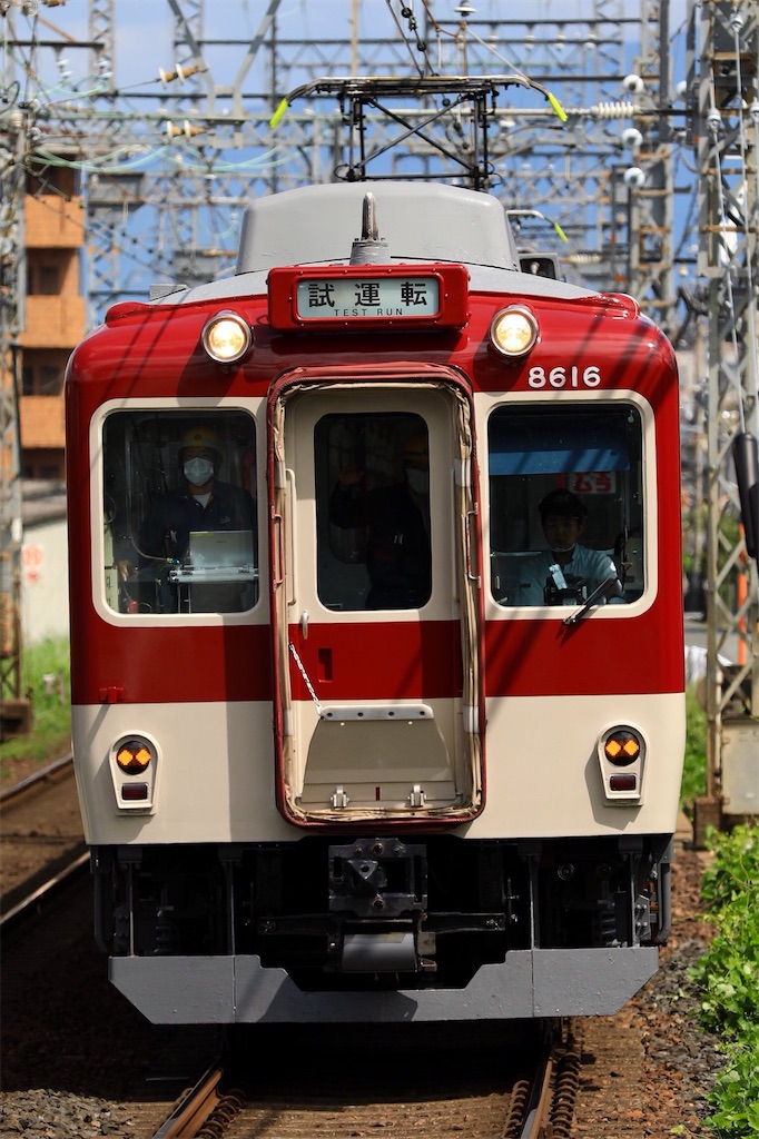 近鉄】8600系X66編成 五位堂出場試運転 - circlex14r
