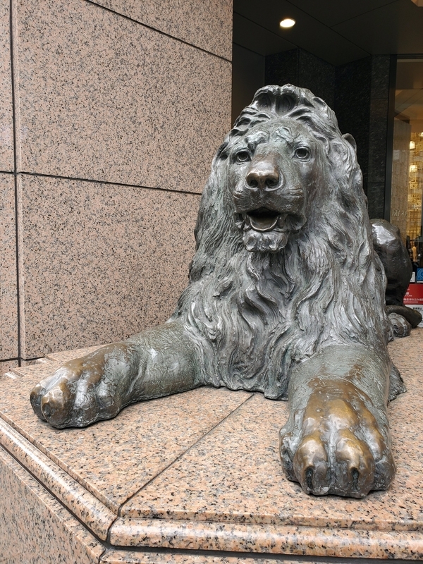 東京都に生息する三越のライオン像4頭 - 歩・探・見・感
