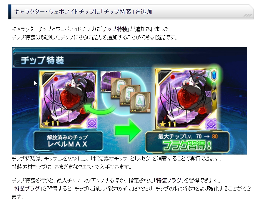 Pso2es チップ特装したお話 くれあ思う 故にくれあ有り