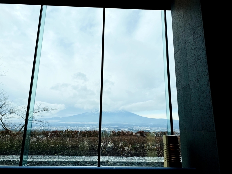 12/28　朝方の富士山