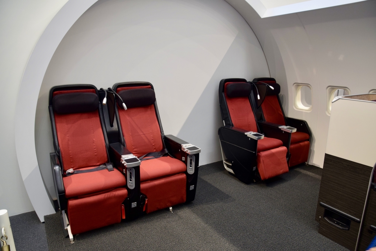 JALスカイミュージアム展示