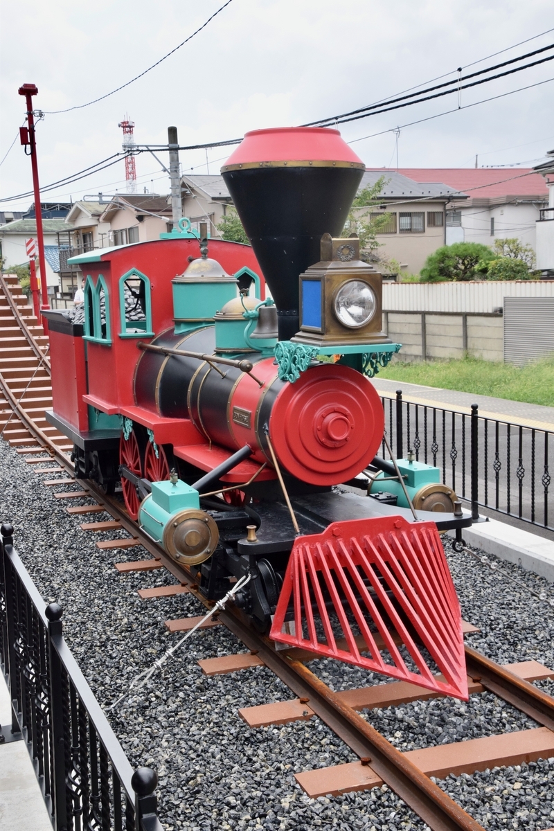 豊島園駅の展示