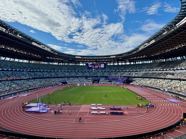 北スタンド2層 252ブロックからの眺め