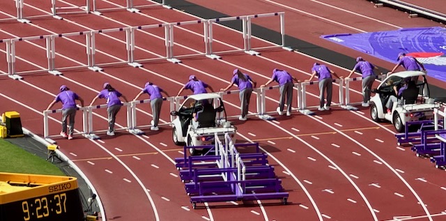 ハードルの片づけ