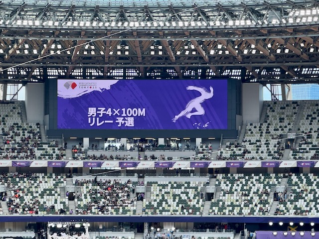 4x100mリレー再レース