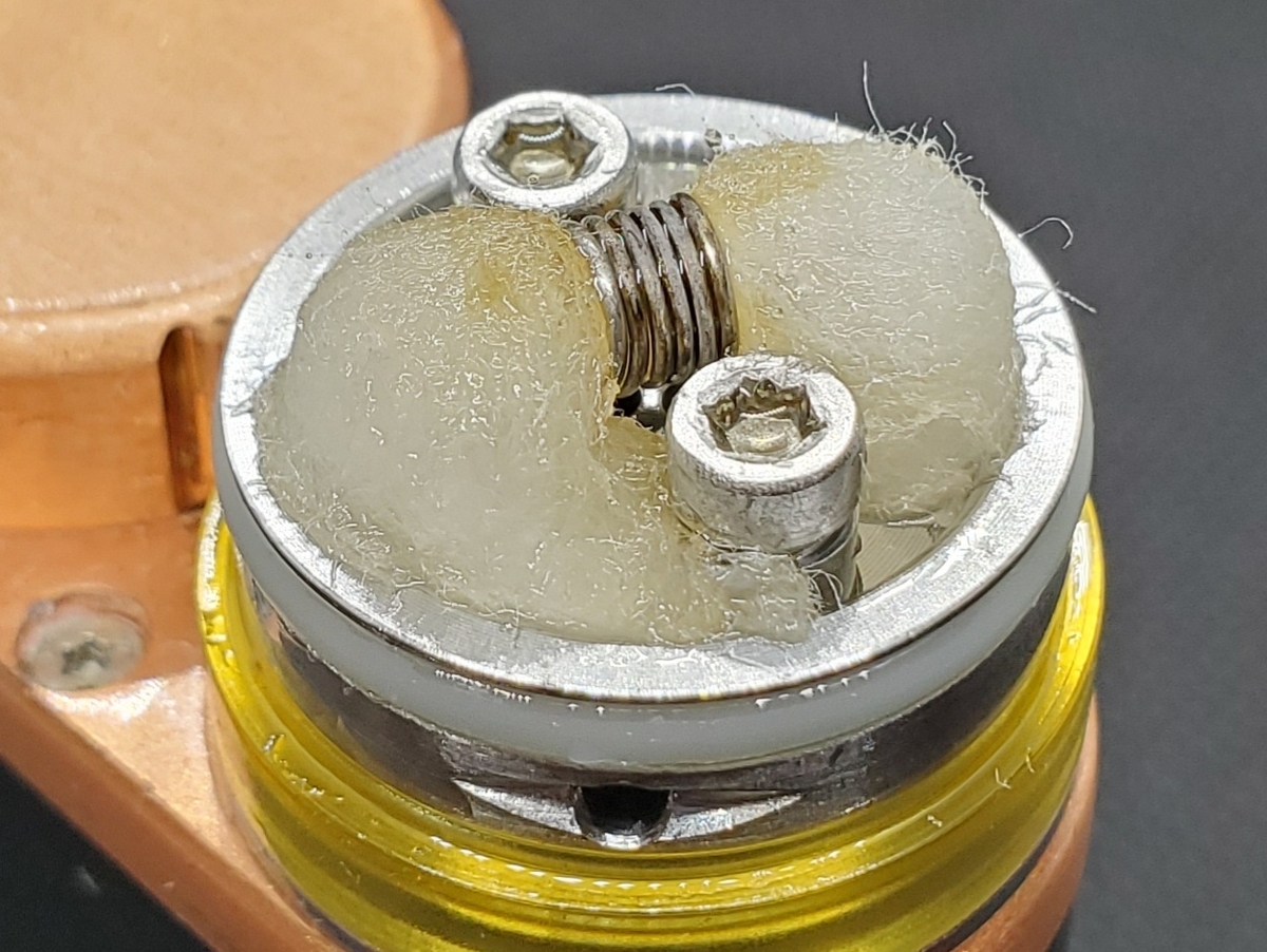 Hack Components Vape 今更のハック【VAPE HACK Cotton Can Edition 遊人デザイン】 - 天気のいい日はVAPE!
