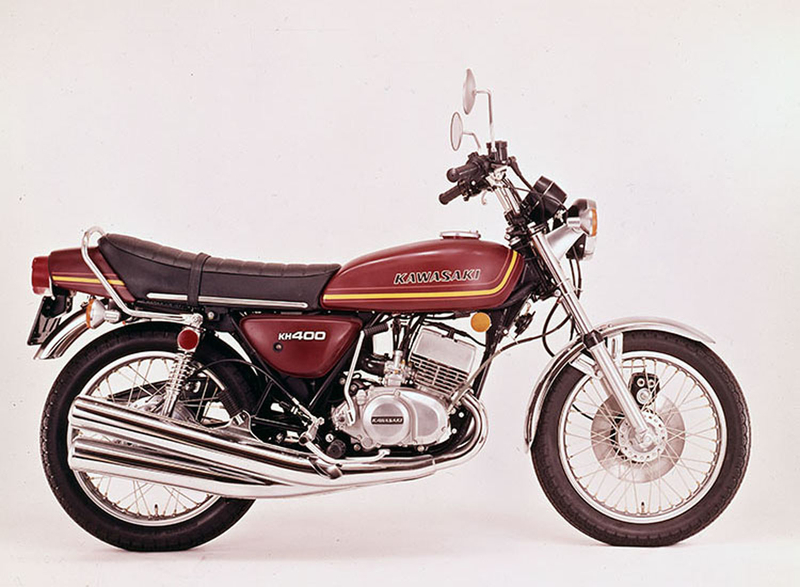カワサキ KH400 - クロード・水沢と刑事ドラマ 旧車デジタルのブログ