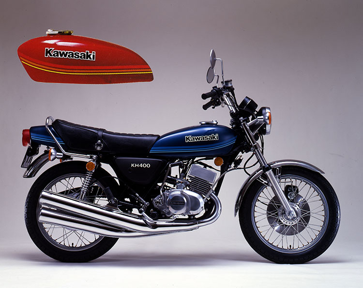 KAWASAKI カワサキ KH400 ケッチ 1978年 フルレストア バイク カワサキ