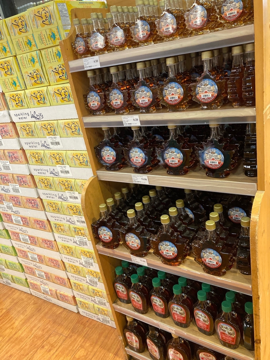 DCLアラスカ2024 #39：カナダで買うべきお土産はこれ！メープル・鮭缶