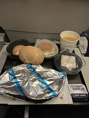 ターキッシュエアライン機内食