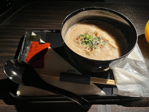 一蘭のラーメン