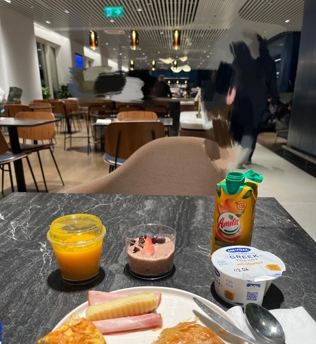 アテネ国際空港エーゲ航空ラウンジ