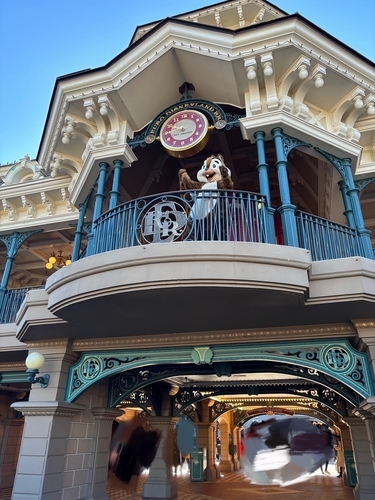 ディズニーランドレイルロード駅舎