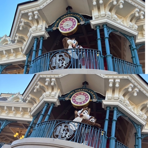 ディズニーランドレイルロード駅舎