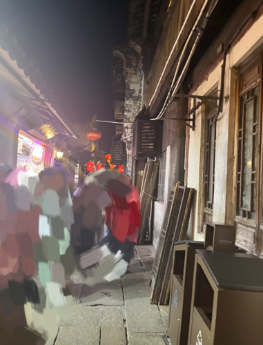 細い路地