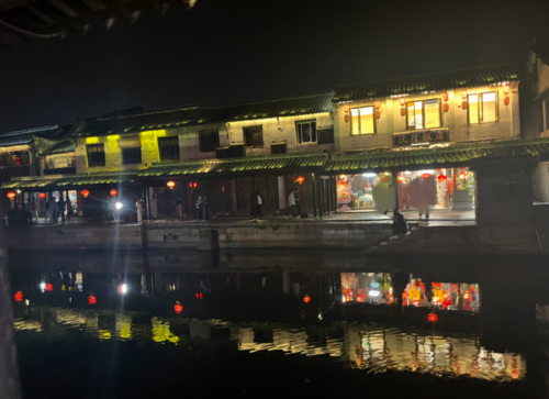 万安橋付近