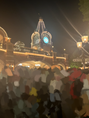 閉園間際