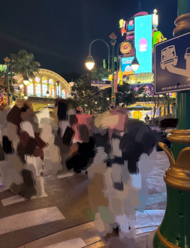 夜のズートピアエリア