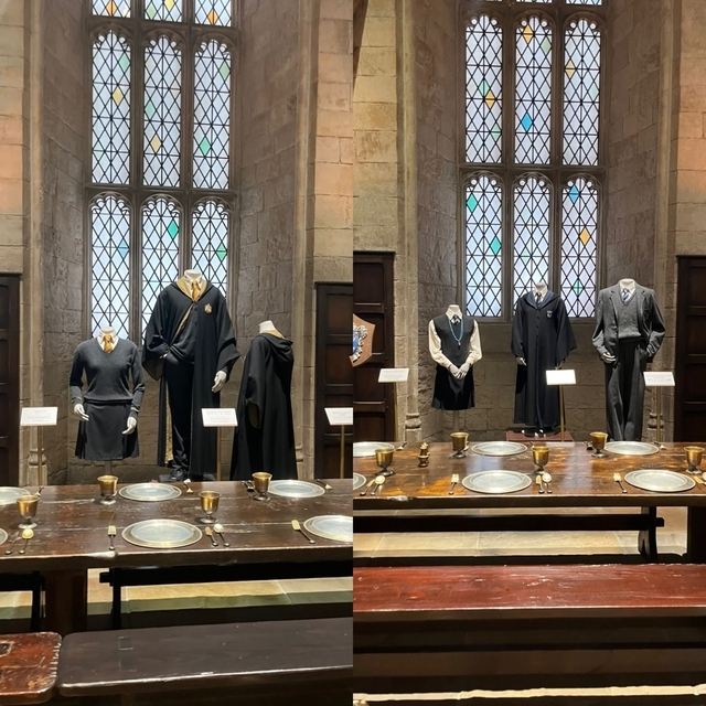 大広間の展示
