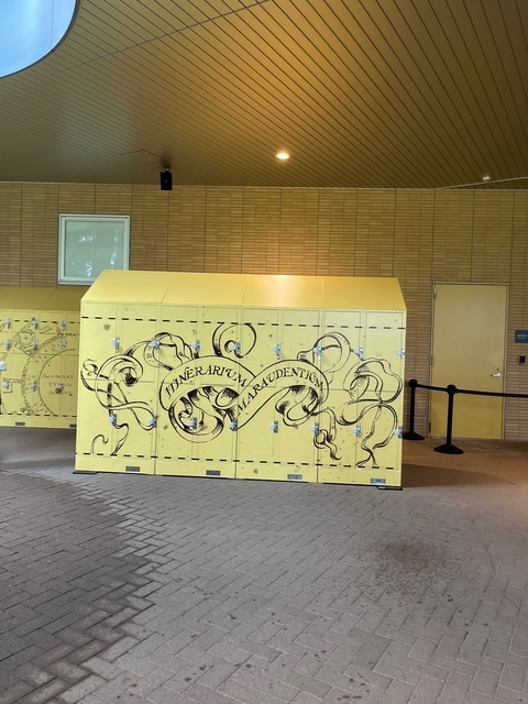 ハリーポッタースタジオツアーコインロッカー