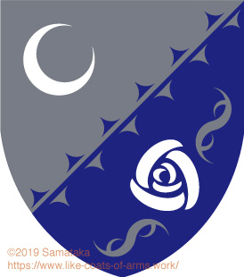 moon & rose