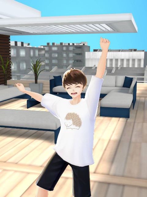 アプリ版 Vroid 使ってプロフ画像変更してみた ココアオレの得する