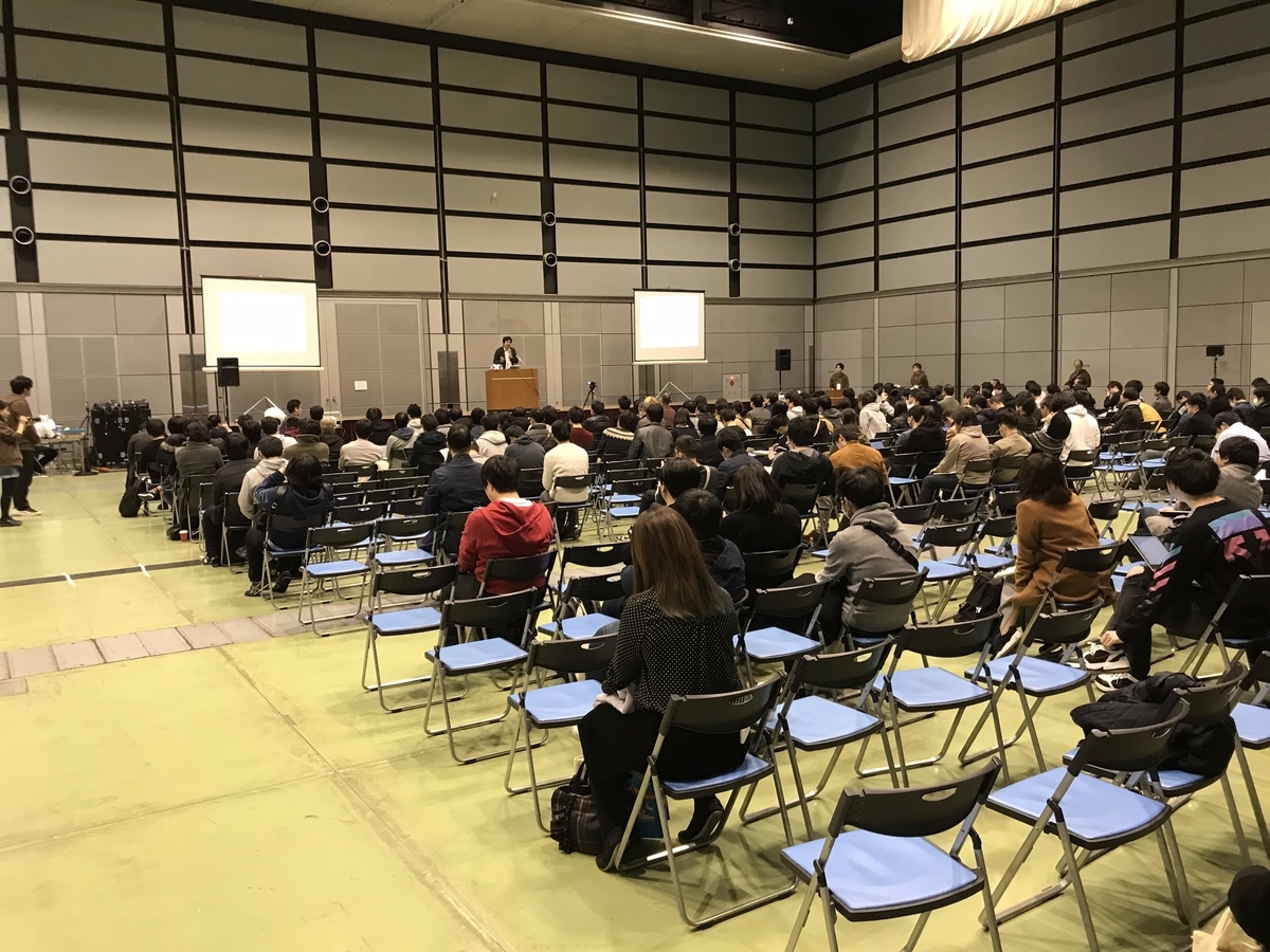 f:id:cocoeyes02:20191202100903j:plain セッション会場 Track1