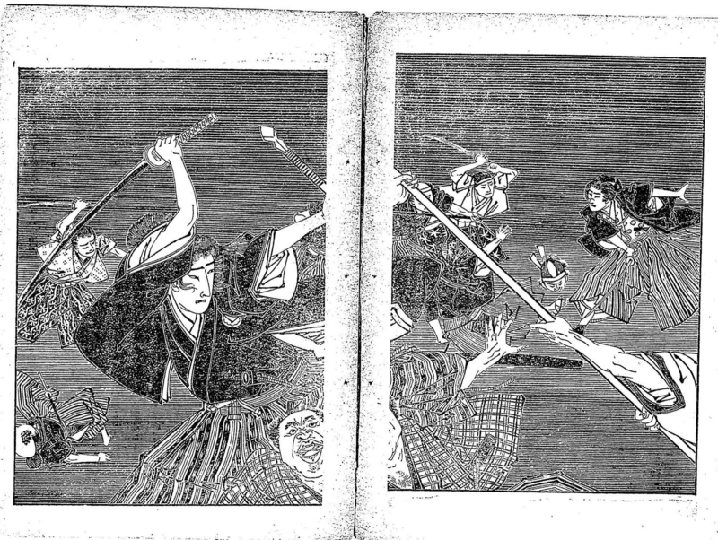 明治大正娯楽物語における闘う少女の系譜を描く2万文字(希望者に