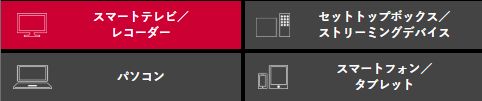 dTVが使える再生機器