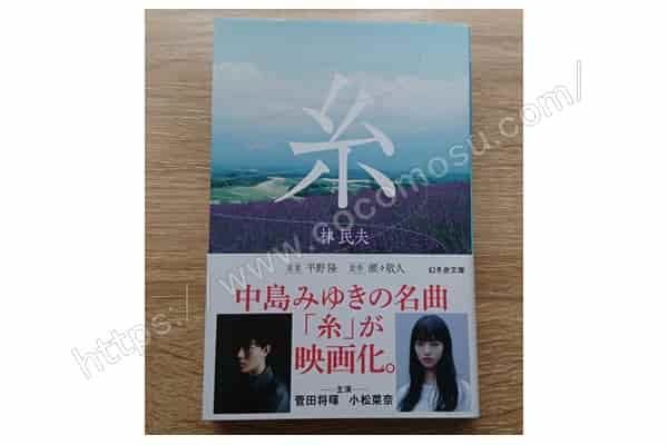 書き下ろし小説（原作）「糸」のネタバレ感想