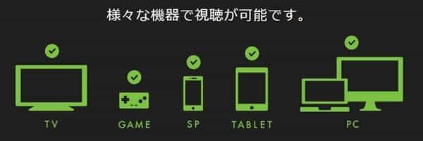 Hulu（フールー）の再生機器