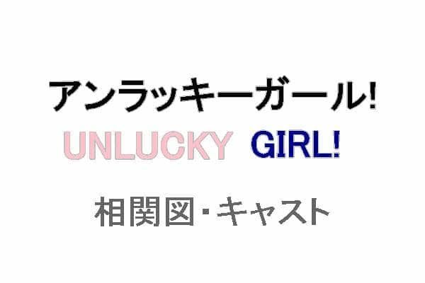 ドラマ「アンラッキーガールズ！」の相関図・キャスト