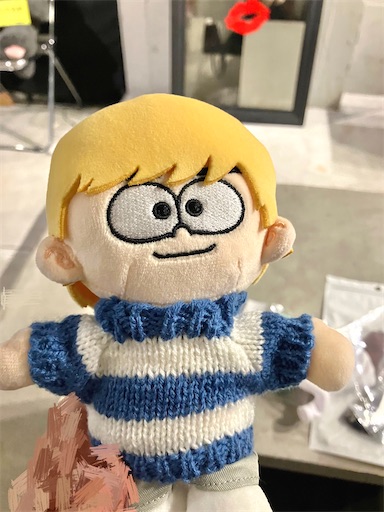 【値下げ可】timelesz 篠塚大輝 ぬいぐるみ スリコぬい服×トレカ付き 鶴橋でぬい服 - ピゴピゴざむらい
