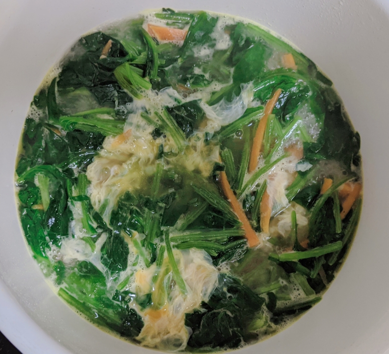 ほうれん草のスープ
